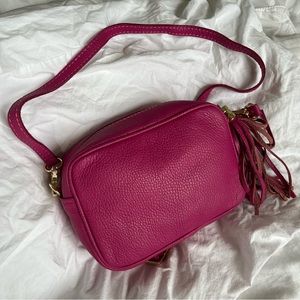 *never worn* Pink Leather Purse